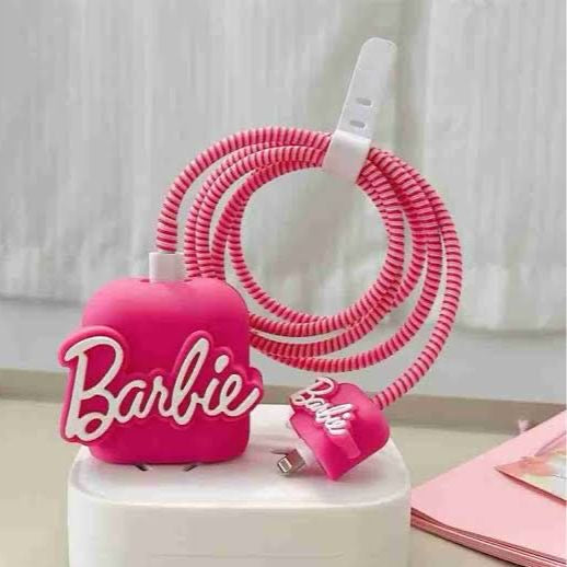 Barbie Pink Edition 3D Case Set - Apple 18W/20W Compatible