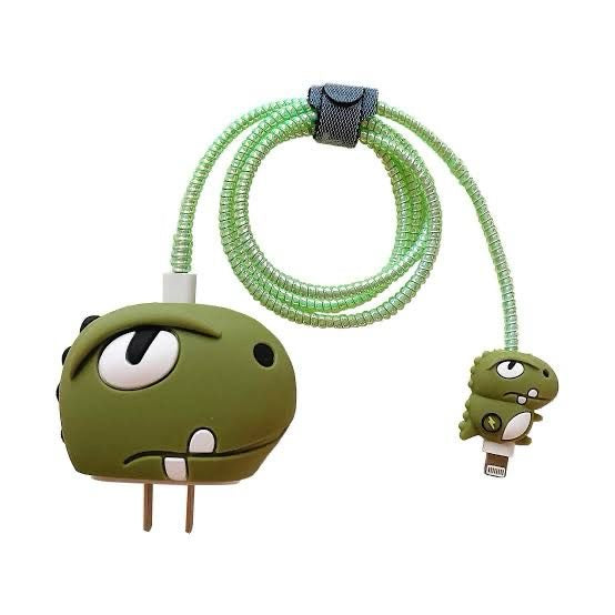 Dull Dino Mood 3D Case Set - Apple 18W/20W Compatible