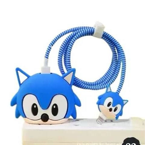 Sonic Blue Speedster 3D Case Set - Apple 18W/20W Compatible