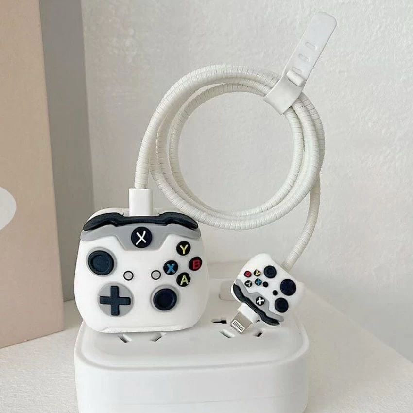 Xbox Controller Style 3D Case Set - Apple 18W/20W Compatible