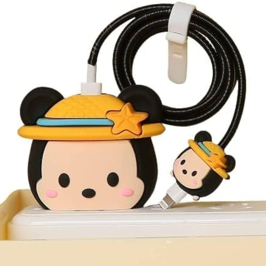 Explorer Mickey Hat 3D Case Set - Apple 18W/20W Compatible