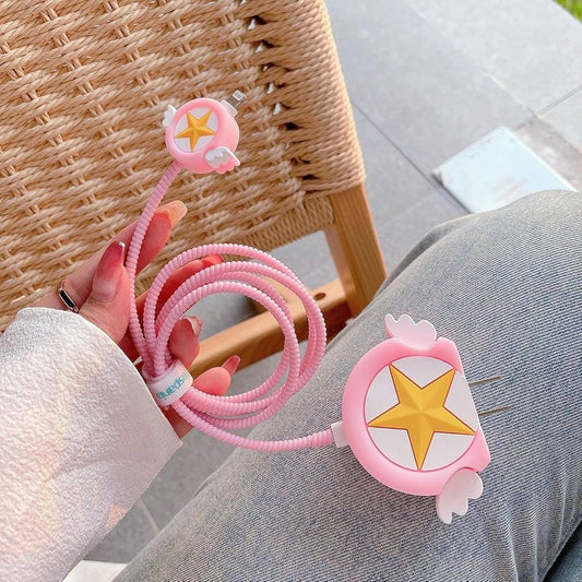 Magic Star Charm 3D Case Set - Apple 18W/20W Compatible